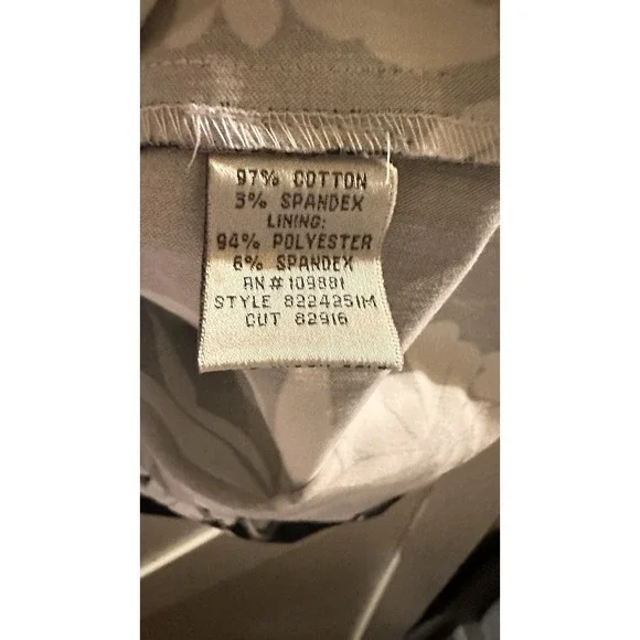 NWT Donna‎ Ricco New York Black White Floral Pattern Sleeveless Dress Sz 12 - Picture 5 of 7